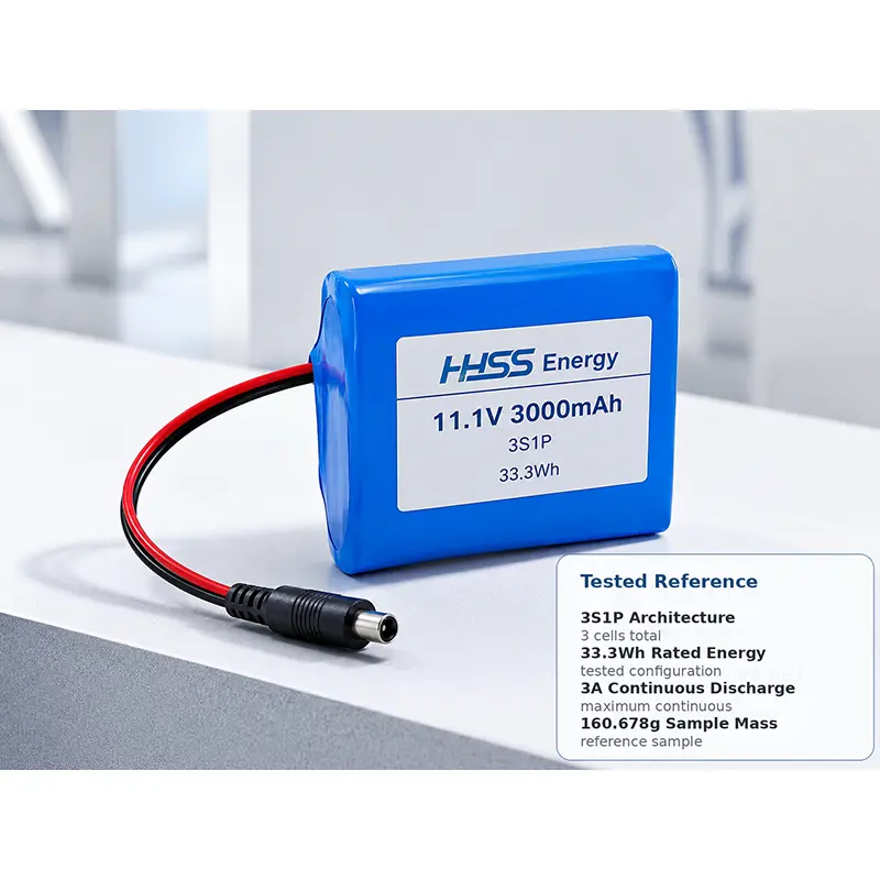 11.1V 3000mAh バッテリーパック