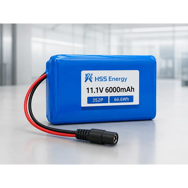 11.1V 6000mAh バッテリーパック