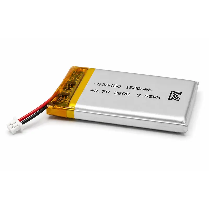3.7V 1500mAh リポバッテリー