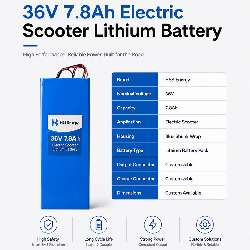 36V 7.8Ah 電動スクーター リチウム電池