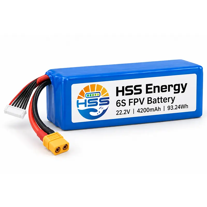 6S 4200mAh FPV バッテリー