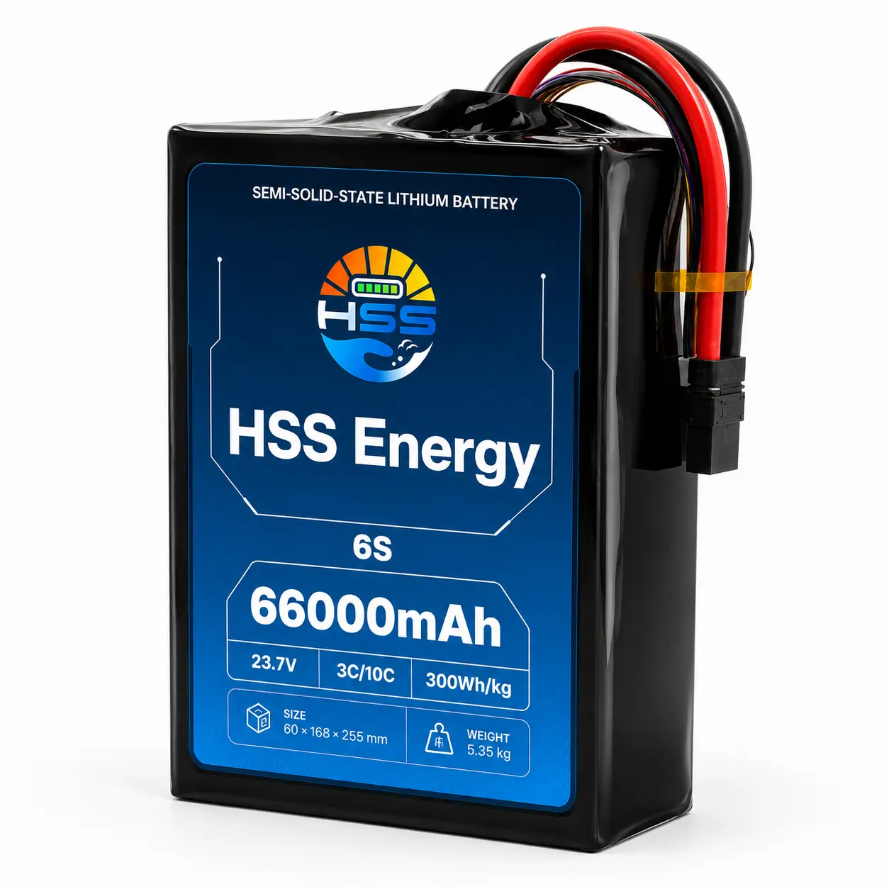 6S 66000mAh UAV バッテリー